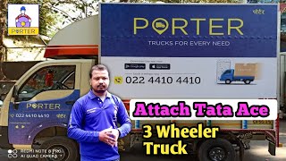 How to Attach TATA ACE  TRUCK in Porter  How To join Porter Partner  Porter Partner app  2022 [upl. by Aiak]