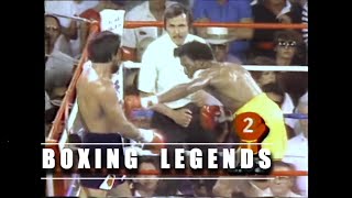 Thomas Hearns vs Roberto Duran 1985  Boxing legends  Best box fights [upl. by Diamond]