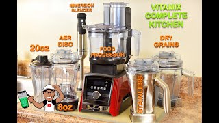 My Vitamix Complete Kitchen 10 Recipes All Access [upl. by Zingale]