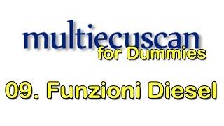 09 MultiEcuScan  Funzioni Diesel Olio Motore FAP EGR [upl. by Atteirneh]