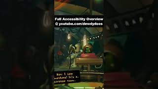 Psychonauts In The Rhombus of Ruin VR Accessibility Overview short gaming accessibility [upl. by Annamaria]