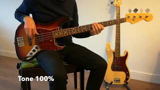 Jazz Bass vs Precision Bass [upl. by Bethanne]