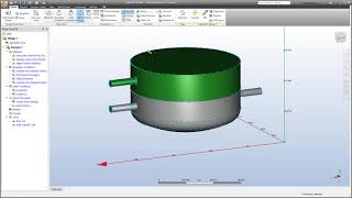 Mieszanie płynów w Autodesk CFD [upl. by Renrut]