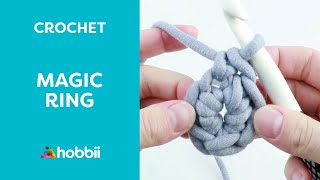 How to Crochet the Magic Ring [upl. by Sinne749]