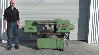 Bemato 1018 Used Bandsaw [upl. by Anemij208]