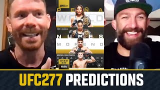 UFC 277 PREDICTIONS  RoundUp w Paul Felder amp Michael Chiesa [upl. by Reuben]