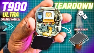 T900 Ultra Smartwatch  Teardown 😮🔥 [upl. by Germin442]