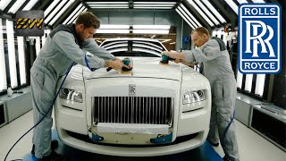 How LUXURY RollsRoyce Cars Are Made  Mega Factories Video [upl. by Nwadrebma]