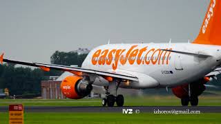 EasyJet Airbus 320 takeoff [upl. by Aseela]