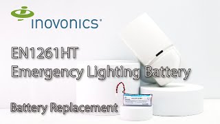 Battery Replacement CS IEN126BT Inovonics EN1261HT [upl. by Ogait]