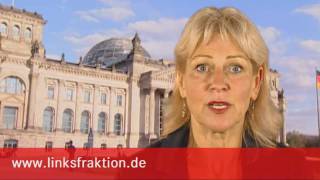 DIE LINKE Dagmar Enkelmann LINKE will Rentengerechtigkeit [upl. by Kubetz199]