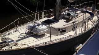 1978 31ft Southern Cross Sailboat Deck and Rigging  Located In Salt Creek Tampa Bay [upl. by Nennek621]