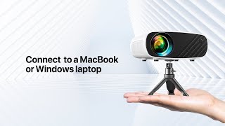 How to connect a projector to a MacBook or Windows laptop [upl. by Lusty]