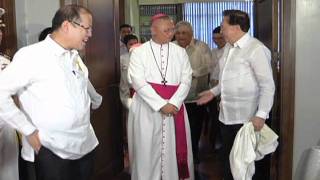 Lunch with Cardinal Vidal 2292012 [upl. by Ilanos]