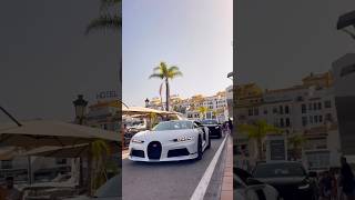 🔴HERMÈS  Super Sport BUGATTI CHIRON 11 Puerto Banus bugattichiron bugattichironsupersport [upl. by Rockey651]