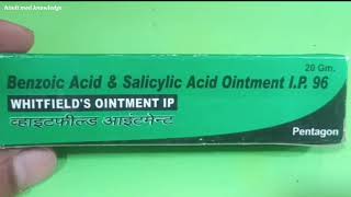 Whitfields Ointment uses composition side effect precaution how to use amp Whitfield Ointment review [upl. by Dnalrag]