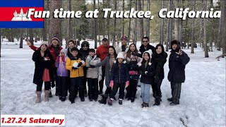 Nevada  Part 25 Snow fun at Truckee California [upl. by Walker]