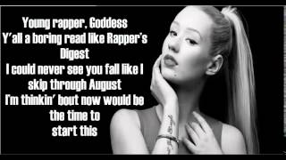 Iggy Azalea  Goddess Lyrics [upl. by Neilla]