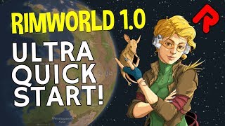 RimWorld 10 Tips How to Get Started  ULTRA QUICKSTART  RimWorld 10 guidetutorial [upl. by Alejandra]