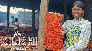 Kilishi Vlog How KILISHI Nigerian Beef Jerky is made from start to finish  stepbystep process [upl. by Pellegrini]