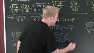 Product and Quotient Rule for Radicals [upl. by Sufur]