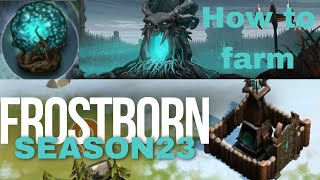 How to farm season 23  Frostborn betrayers stronghold [upl. by Ayimat322]