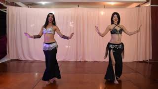 Adarabuka  Khader Ahmad  Danza arabe duo  Bellydance  Raksa Studio [upl. by Arndt]