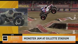 Monster Jam comes to Gillette Stadium [upl. by Llerret987]