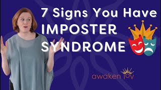 7 Signs You Have Imposter Syndrome [upl. by Nomad]