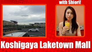 Koshigaya Laketown Adventure Biggest Mall in Japan Tour of Tokyo [upl. by Ellenhoj]