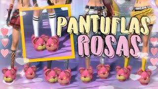 💕COMBINACIONES DE ROPA CON LAS PANTUFLAS ROSAS 💞 SET ATRACO FEROZ  FREE FIRE  Ania FF💓 [upl. by Elodie696]