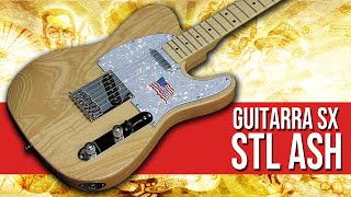 Review Guitarra SX STL Ash Vintage  Com Thiago Zalinsky [upl. by Miksen]