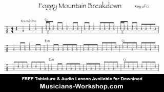 Foggy Mountain Breakdown Mandolin Lesson With Tab [upl. by Clardy756]