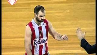 6VASSILIS SPANOULIS 3P SHOT AGAINST ARIS [upl. by Akineg]