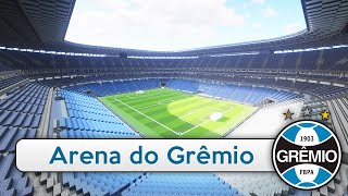 Minecraft  MEGABUILD  Arena do Grêmio  DOWNLOAD Official [upl. by Lleval]