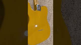 Fender Player Telecaster Electric Guitar Butterscotch Blonde  Made in Mexico [upl. by Zwick668]