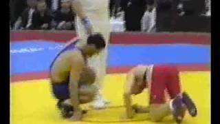 Adam Saitiev vs Leipold 1999 ECh [upl. by Aknahs]