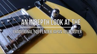 50s Fender Japan Telecaster Review and Playthrough [upl. by Yasdnyl]