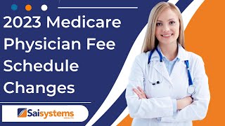 2023 Medicare Physician Fee Schedule PFS [upl. by Blus]