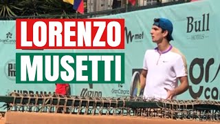 Lorenzo Musetti ATP Tennis Player Single Backhand Next Gen Italian Star [upl. by Munster]