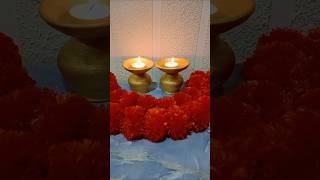 diy diya stand from tealightcandleholderdiy diwalidecorationideas diwali [upl. by Janis]