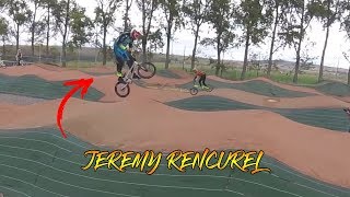 BMX RACE  riding with JEREMY RENCUREL DN1 Lempdes [upl. by Doughman500]