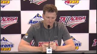 Dale Earnhardt Jr Talladega Interview NASCAR Video [upl. by Fadil258]