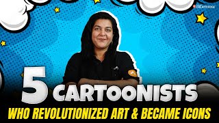 5 Iconic Cartoonists Who Changed the World of Art 🎨🌟 Cartoonists Who Shaped Modern Art and Culture [upl. by Edroi]