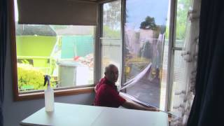 How To Install Window Film  DIY At Bunnings [upl. by Gareri]