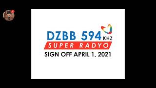 DZBB Super Radyo 594 Station ID 2020 Present [upl. by Nylahsoj137]