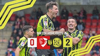 Match Highlights  Cheltenham Town 02 Town  Sky Bet League Two [upl. by Gord]