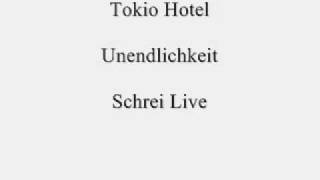 Tokio Hotel  Unendlichkeit Schrei Live [upl. by Stucker885]