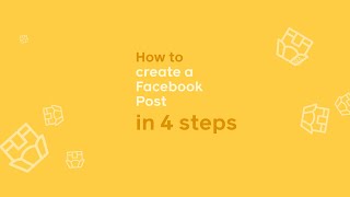 How to Create a Facebook Post [upl. by Burnett912]