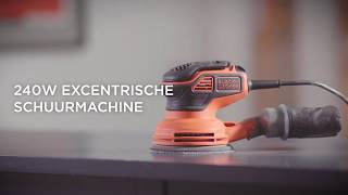 BLACKDECKER™ 240W Excentrische Schuurmachine [upl. by Gershom]